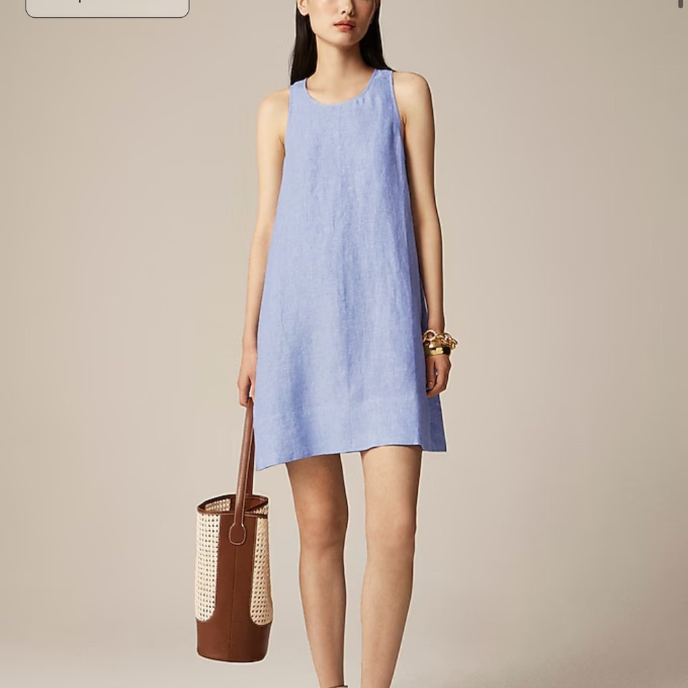 J. Crew Light Blue Mini Dress